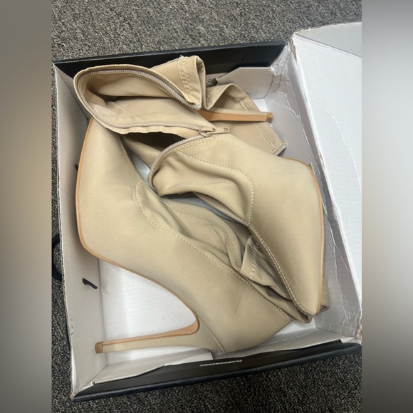 Taupe Booties - Picture 1 of 4